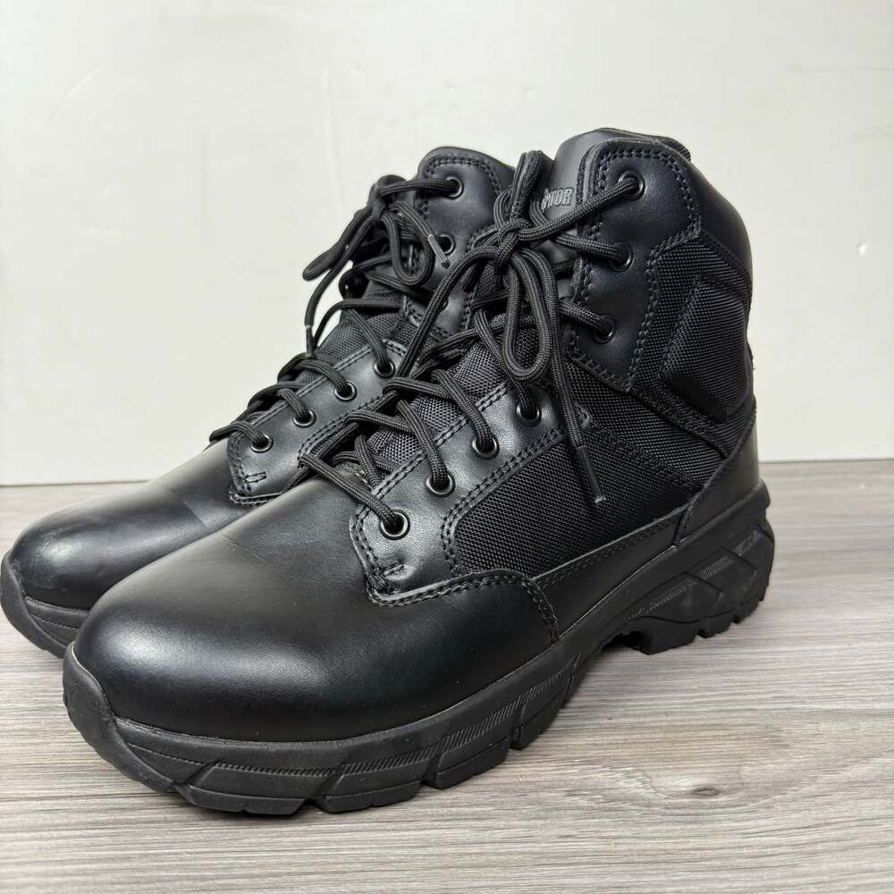 Interceptor Men's Guard Zippered 6" Soft Toe Tactical Boots Sz 11